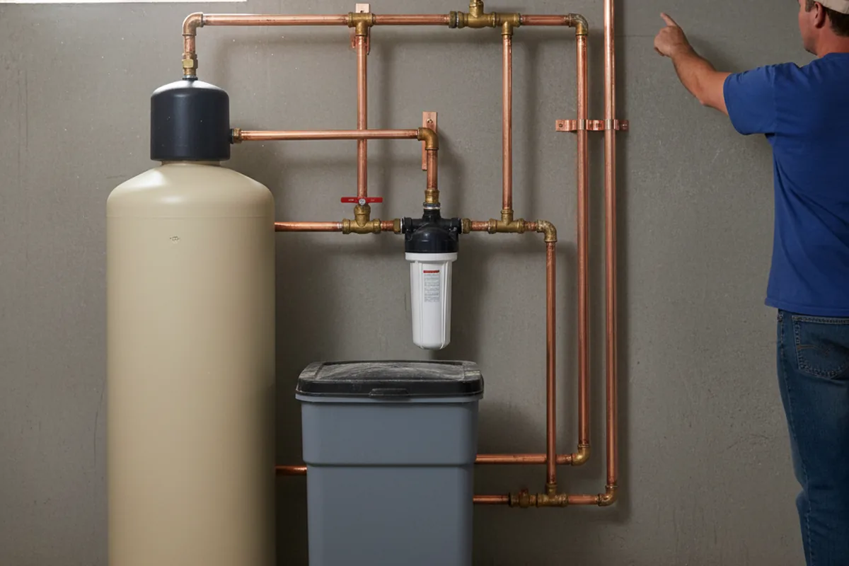 Whole-house water treatment system installed in Prescott